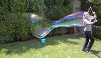 Comment faire des bulles géantes ?