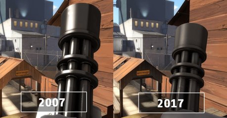 Voici pourquoi Team Fortress 2 est moins beau aujourd'hui qu'en 2007