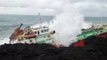 Le navire mauricien Tresta Star échoué sur la côte réunionnaise