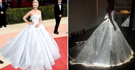 Met Gala 2016 : la robe magique de Claire Danes inspirée du conte de Cendrillon