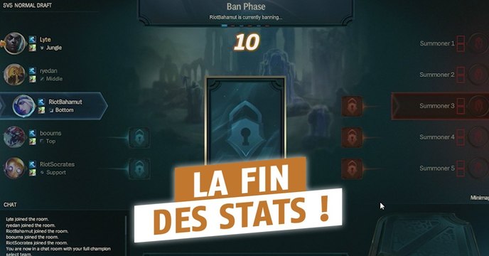 League of Legends : c'est fait, vous n'aurez plus accès aux statistiques de ces modes de jeu