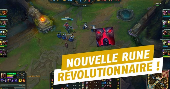 League of Legends : Riot dévoile une nouvelle rune qui va vous donner envie de partir à la chasse