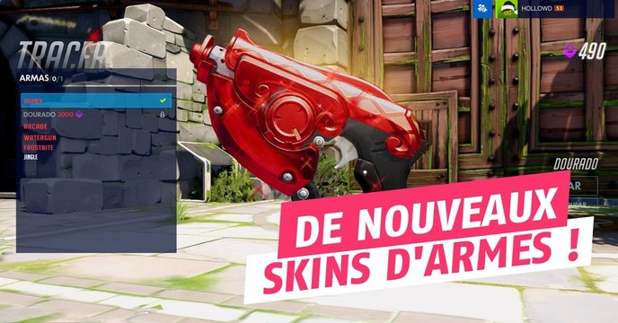 Overwatch : on a la preuve que les skins d'armes arrivent enfin en jeu