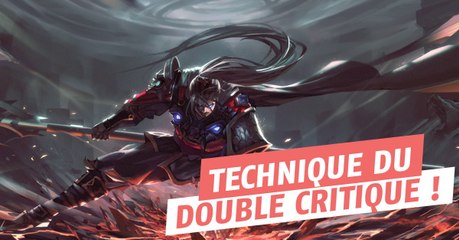 League of Legends : Xin Zhao est capable d'infliger deux critiques d'affilée sans stuff