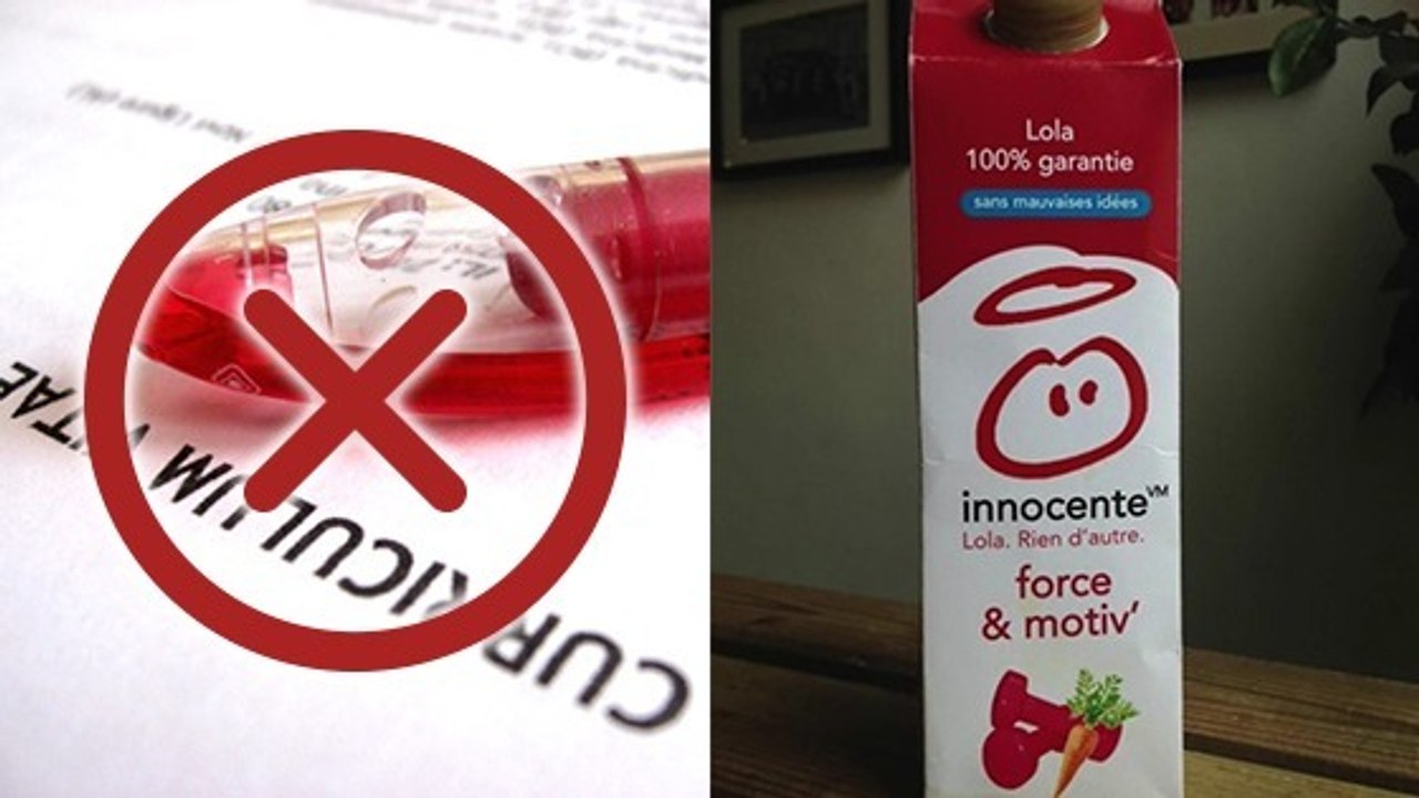 Elle imprime son cv sur une brique de jus de fruit afin de décrocher un job