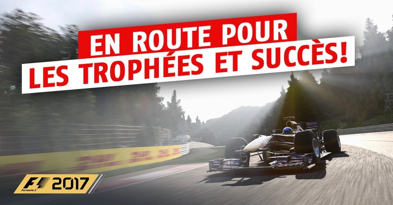 F1 2017 (PS4, XBOX, PC) : trophées, succès et achievements du jeu de simulation automobile