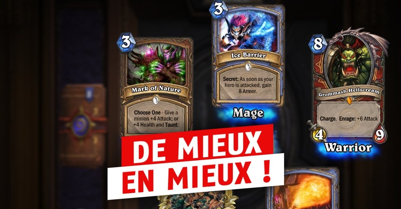 Hearthstone : les changements sur les paquets de cartes sont désormais actifs