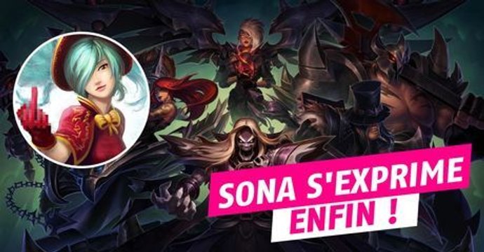 League of Legends : Sona est certainement le champion le plus vulgaire du jeu, et on en a la preuve