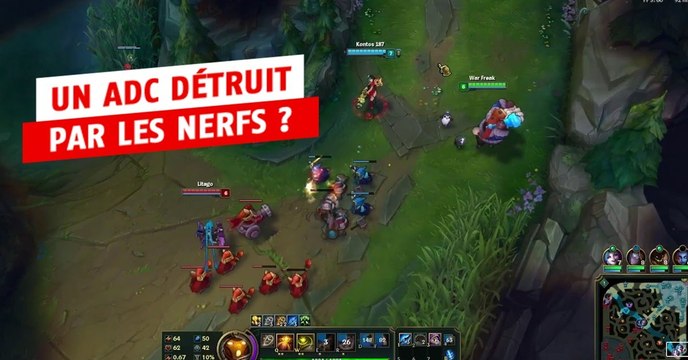 League of Legends : c'est enfin la fin du règne de cet ADC sur toutes les botlanes