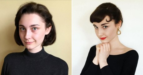 Cette adolescente imite à la perfection le look d'Audrey Hepburn sur Instagram