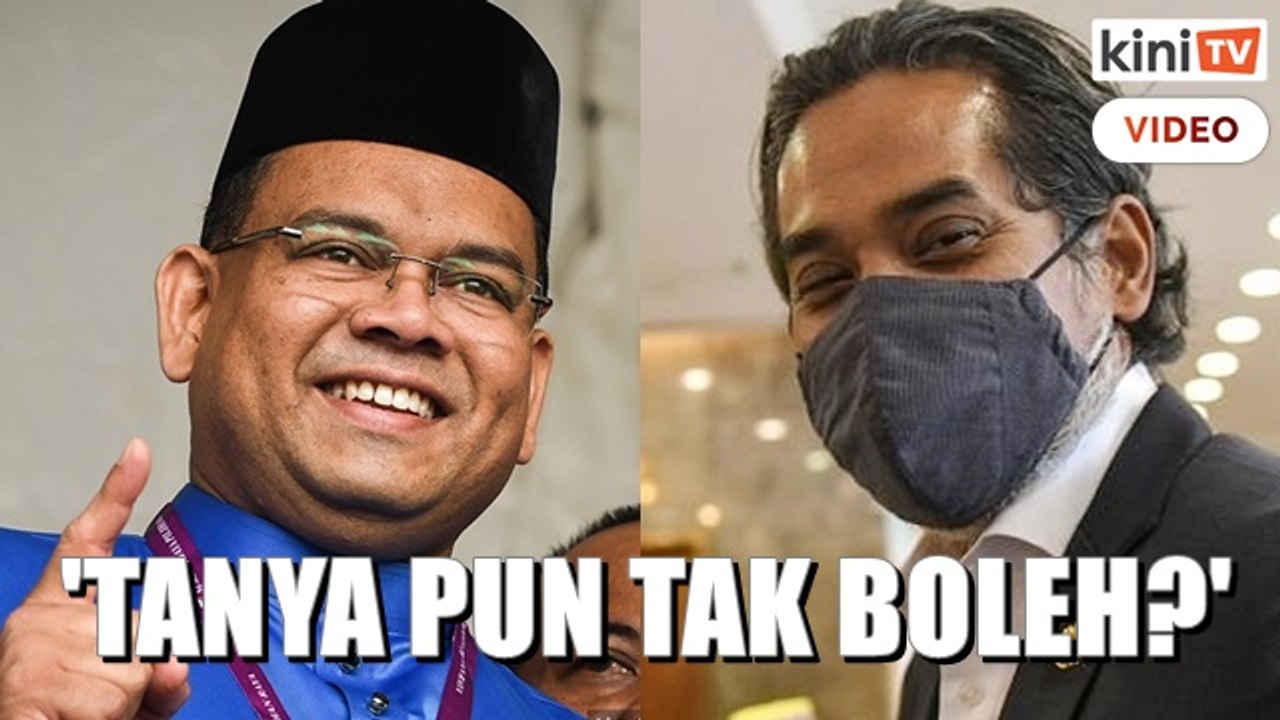 'Saya cuma tanya, takkan itu pun Khairy nak saman? - Lokman Adam