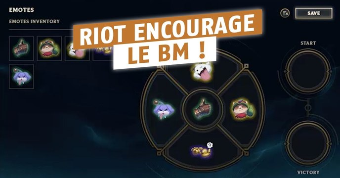 League of Legends : Riot l'avoue, s'ils ajoutent des emotes c'est pour encourager le tilt