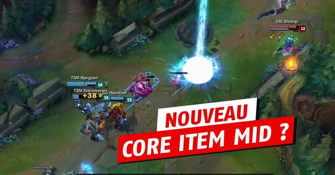 League of Legends : ce joueur professionnel a tenté un nouveau starter sur ce champion AP
