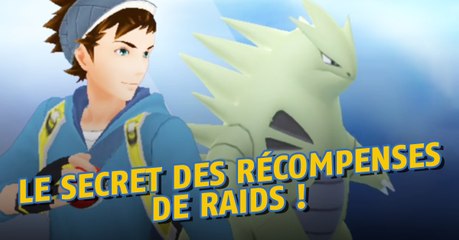 Pokémon Go : comprendre les récompenses de raids