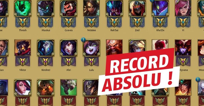League of Legends : ce joueur a atteint les 10 millions de maîtrises !