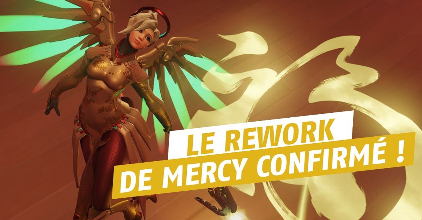 Overwatch : préparez vous à voir arriver un rework de Mercy pour la rendre plus skillée