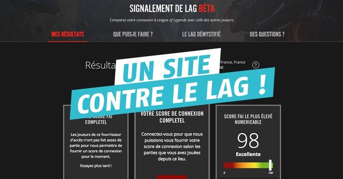 League of Legends : Riot vient de mettre en ligne un nouvel outil pour lutter contre le lag