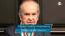 Fallece Alberto Baillères, capitán del Palacio de Hierro, GNP y el ITAM