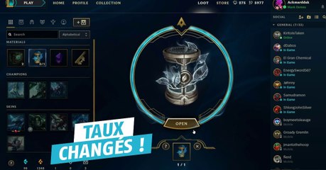 League of Legends : Riot réagit enfin à propos du drop des capsules d'honneur