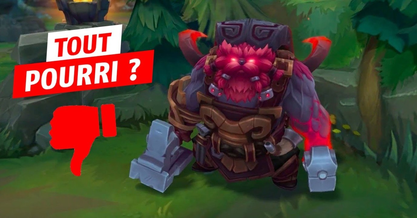 League of Legends : Ornn n'a vraiment pas l'air efficace pour sa rentrée sur la faille