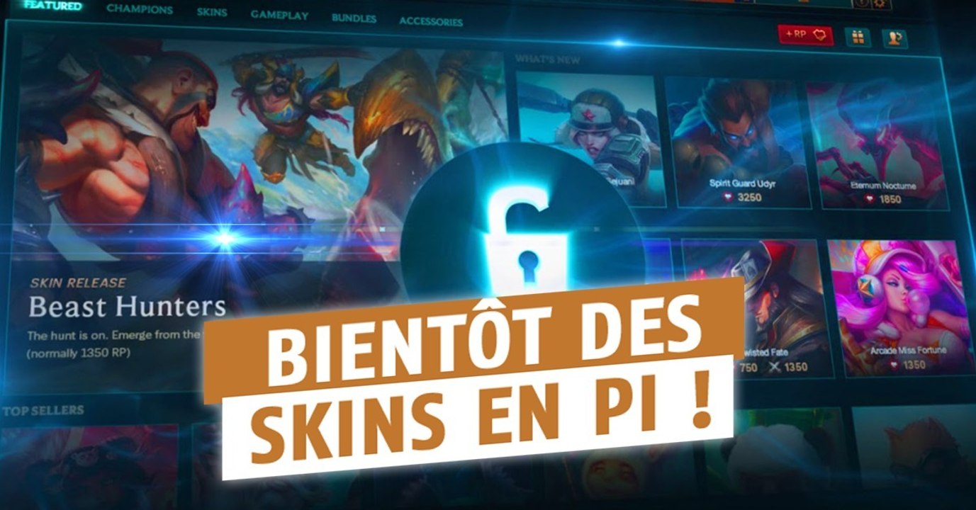 League of Legends : Riot va enfin proposer d'acheter des skins en points d'influence à l'occasion d'un event
