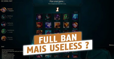 League of Legends : l'un des champions les plus bans est aussi l'un des plus faibles