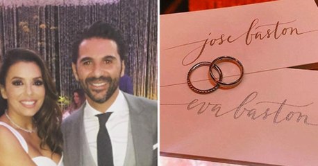 Eva Longoria : découvrez son incroyable robe de mariée créée par Victoria Beckham