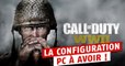 Call of Duty WW2 : configuration minimale et recommandée sur PC