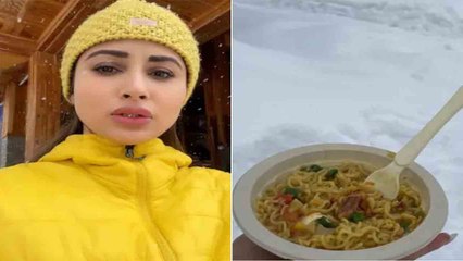 Mouni Roy ने honeymoon पर Maggi के लिए मजे, Sooraj Nambiar हुए दीवाने; Video |   FilmiBeat