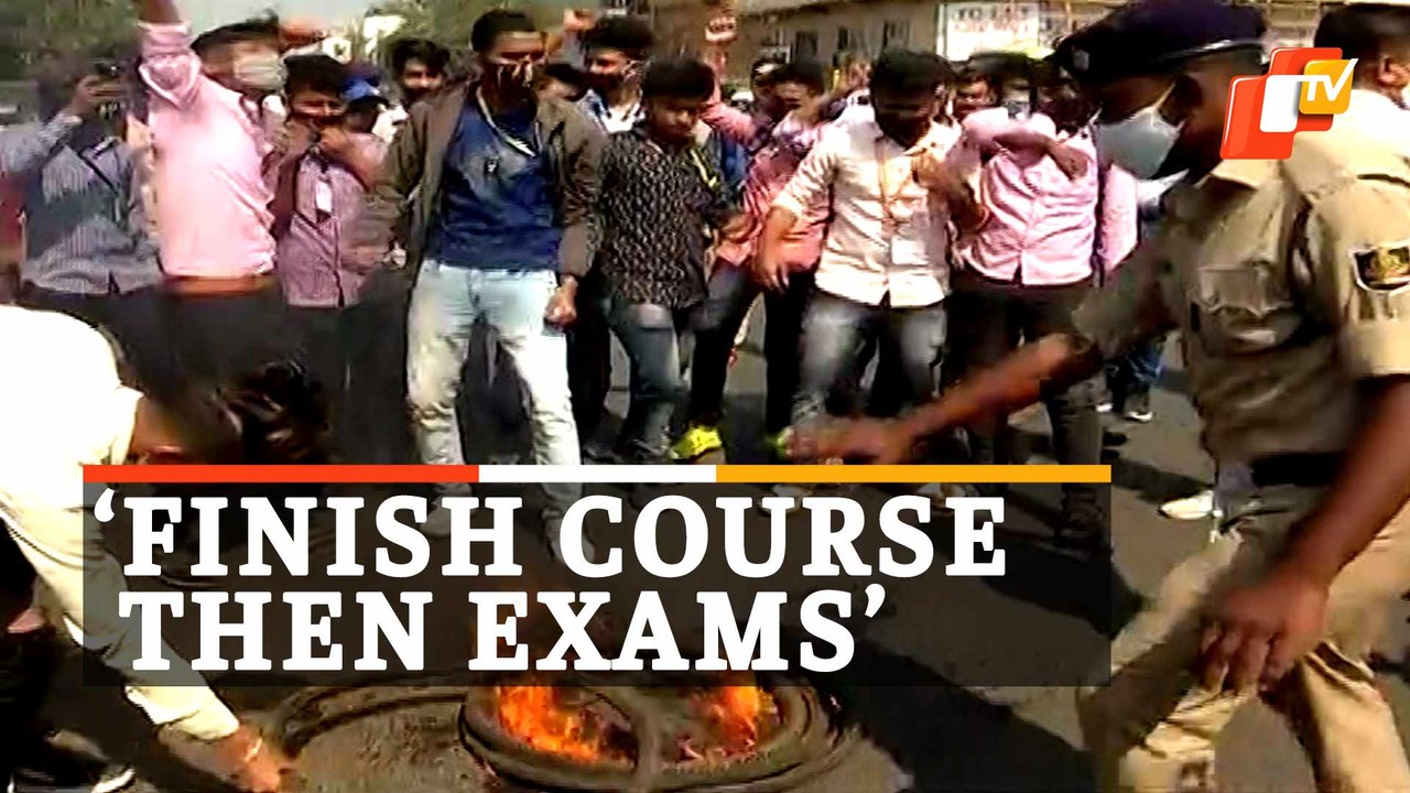Odisha Plus 2 Students’ Demand: Either Cancel E...