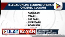 SEC, ipinatigil ang operasyon ng limang illegal online lending companies   Susunod na administrasyon, magbebenepisyo sa economic reforms na nasimulan ng administrasyong Duterte