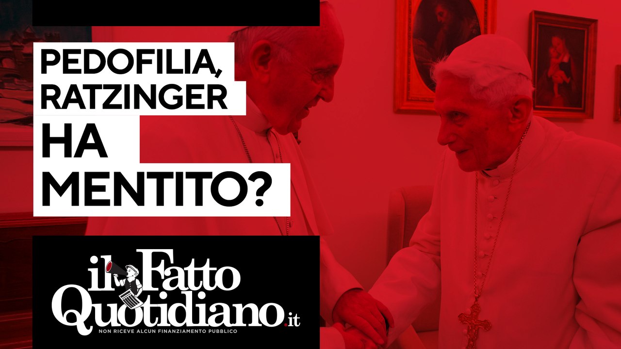 Pedofilia, Papa Ratzinger ha davvero mentito?
