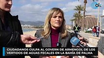 Ciudadanos culpa al Govern de Armengol de los  vertidos de aguas fecales en la bahía de Palma