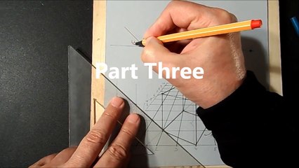 How to Draw 3D Cube- Part 34- Shadows of the Cube