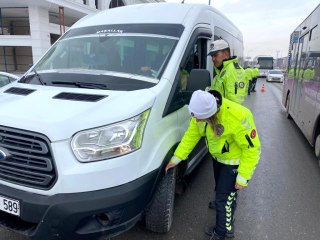 Van'da kış lastiği denetimi