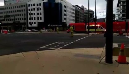 Man hit by Canberra light rail vehicle