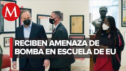 Desalojan escuela de EU donde estaba esposo de Kamala Harris por amenaza de bomba