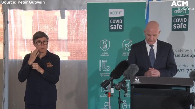 Tasmania records first death since borders reopened - Peter Gutwein COVID-19 Press Conference | January 21, 2022 | ACM