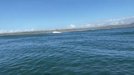 Boat capsized at Crookhaven River