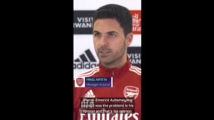 'I was the solution, not the problem' - Arteta addresses Aubameyang's comments