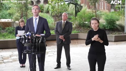 NSW booster wait reduced to three months - Dominic Perrottet COVID-19 Press Conference | January 19, 2022 | ACM