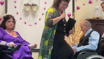 You may kiss the bride