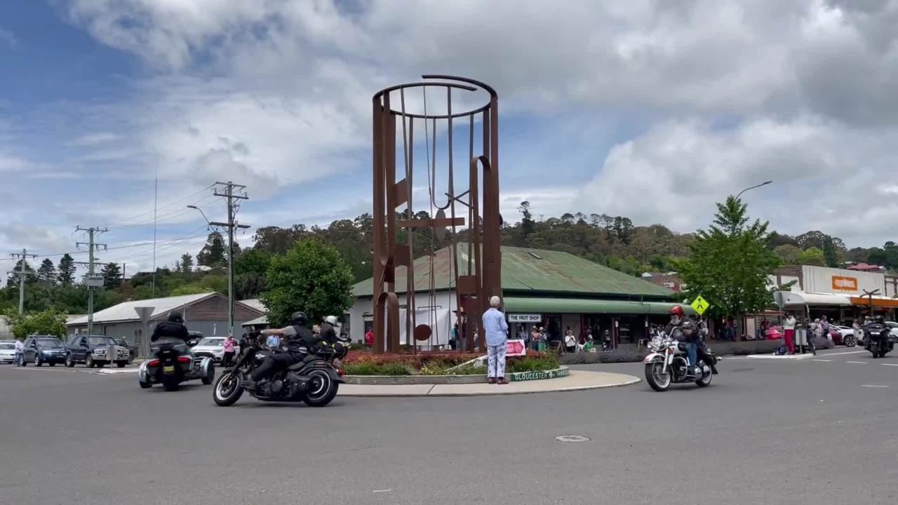 motorcycles at Walcha 2021