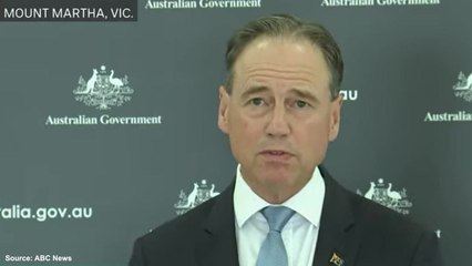 Health Minister Greg Hunt announces a fourth vaccine option for Australia | January 24, 2022 | ACM