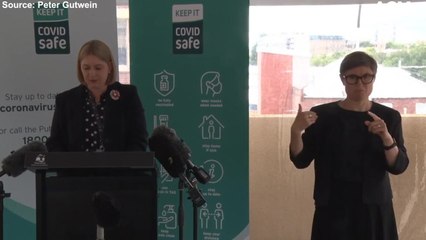 Two cases in Mersey medical ward - Kathrine Morgan-Wicks COVID-19 Press Conference | January 18, 2022 | ACM