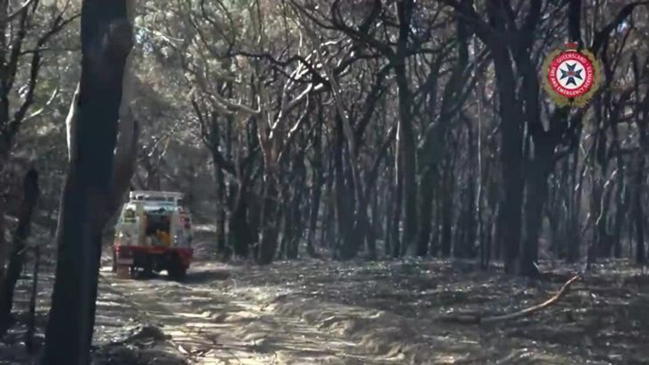 Fraser fire scorches more than half the island