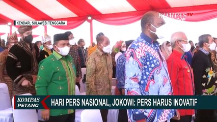 Peringati Hari Pers Nasional, Jokowi Berharap Media Jadi Pegangan Masyarakat Agar Tak Termakan Hoaks