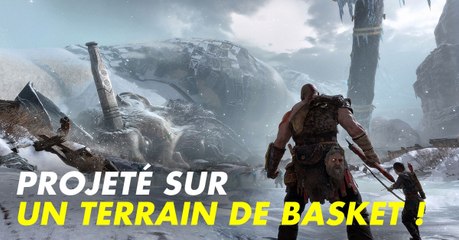 God of War 4 : un nouveau trailer a été diffusé sur un terrain de basket en NBA