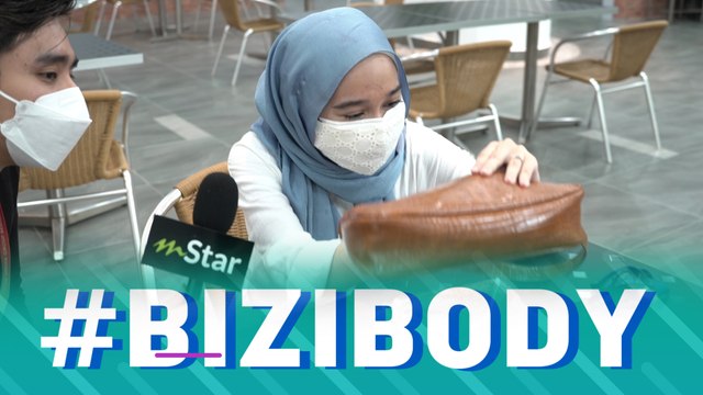 Bizibody check beg tangan Nuha Bahrin, tiba-tiba terjumpa balutan kain warna kuning!