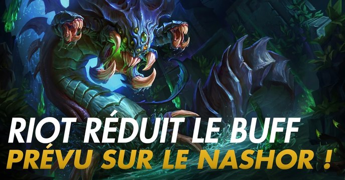 League of Legends : Riot avait prévu un énorme buff pour le Nashor mais il a été mis en pause
